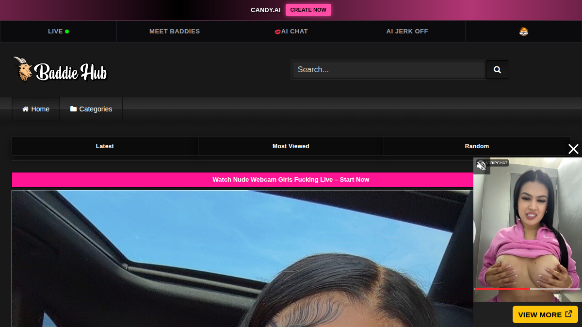 BaddieHub · Podgląd strony