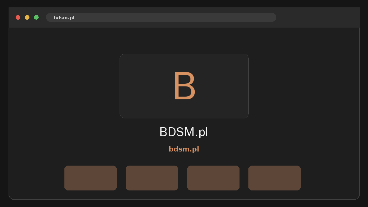 BDSM.pl · Podgląd strony