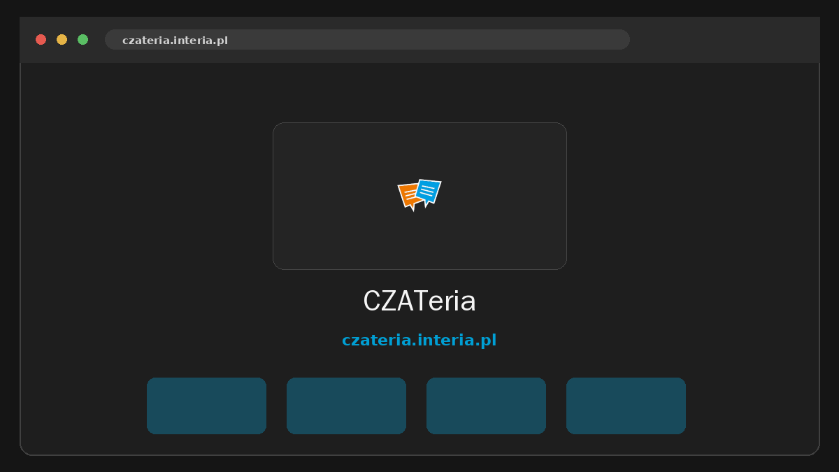 CZATeria · Podgląd strony