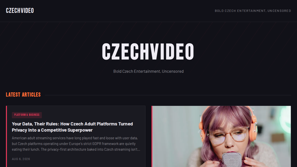 CzechVideo · Podgląd strony