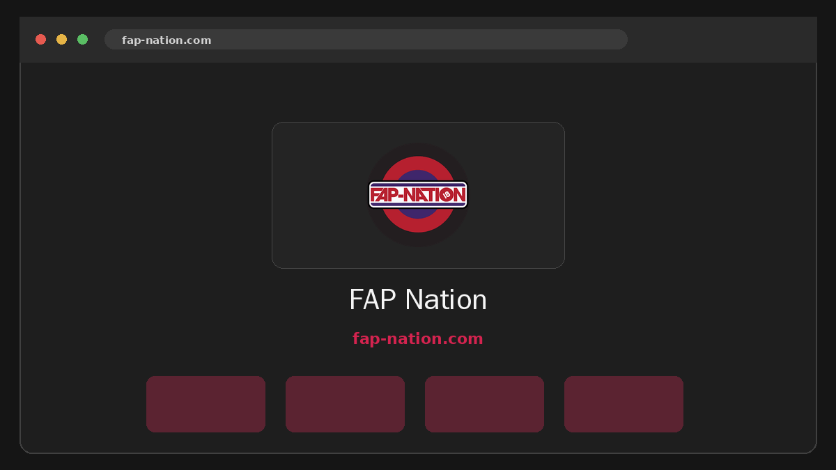 FAP Nation · Podgląd strony
