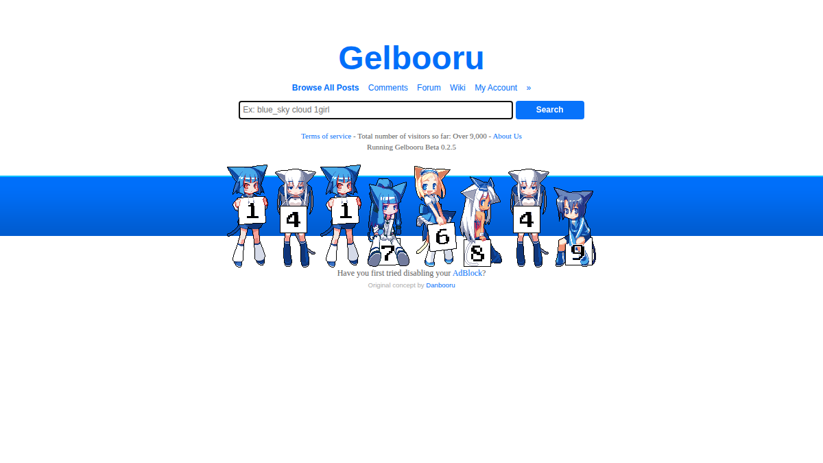 Gelbooru · Podgląd strony