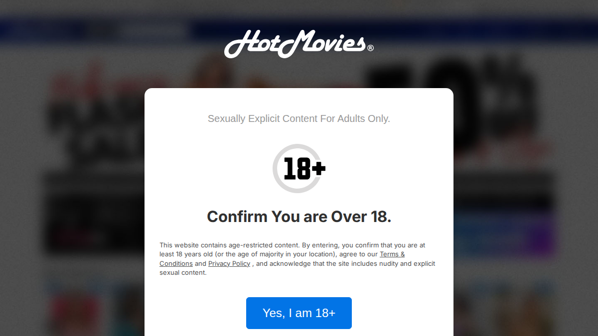 HotMovies · Podgląd strony