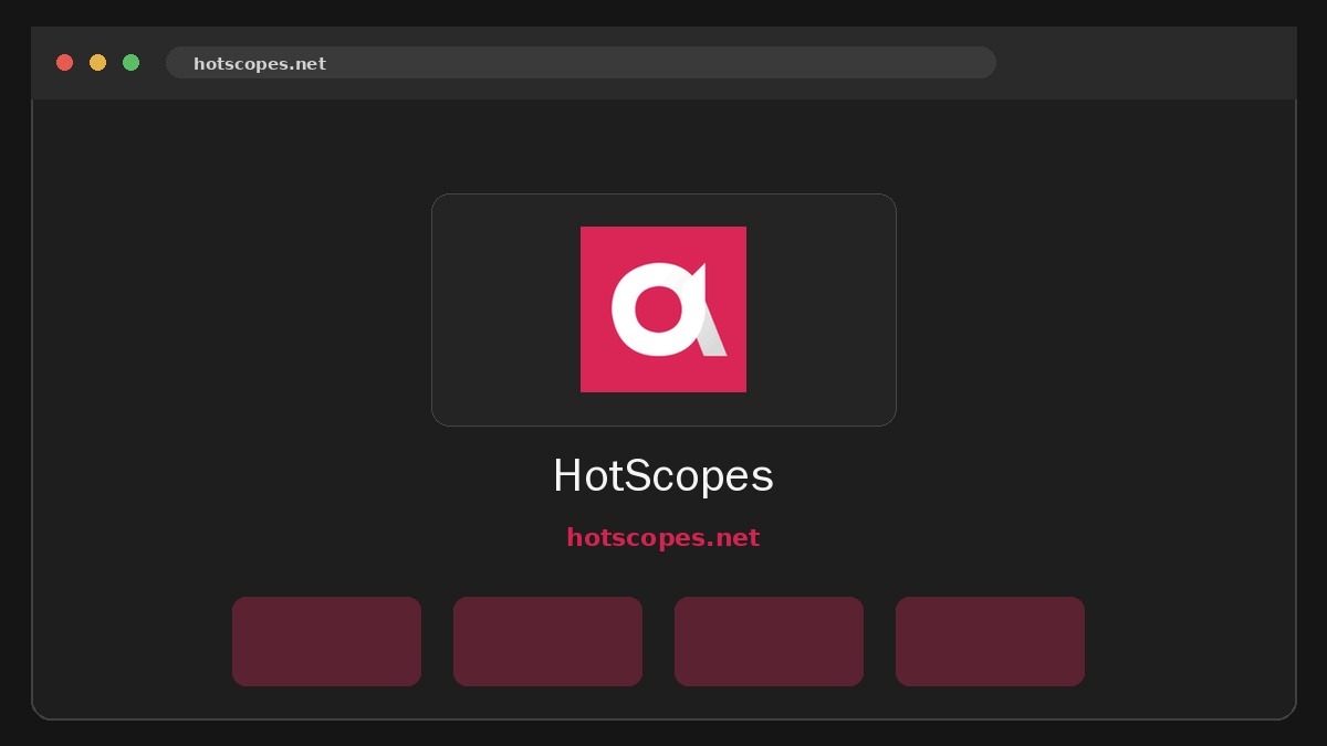 HotScopes · Podgląd strony