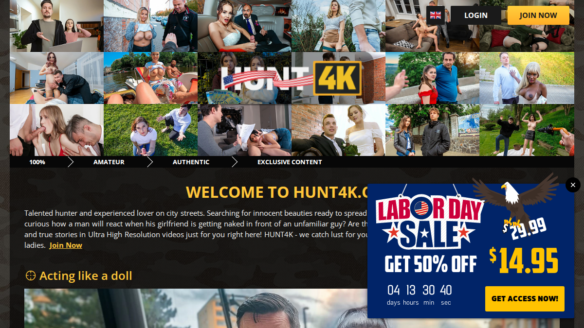 Hunt4K · Podgląd strony