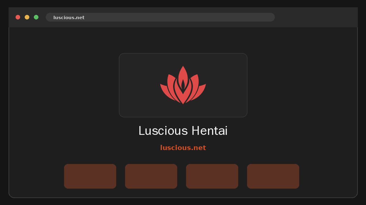 Luscious Hentai · Podgląd strony