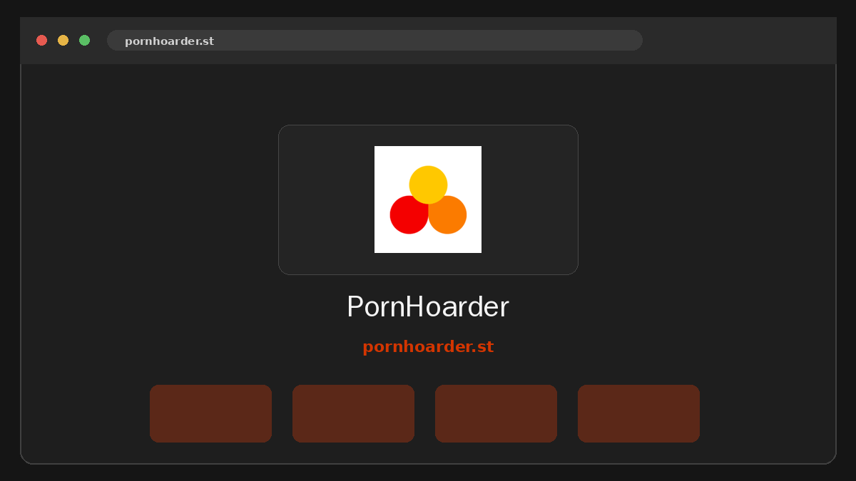 PornHoarder · Podgląd strony