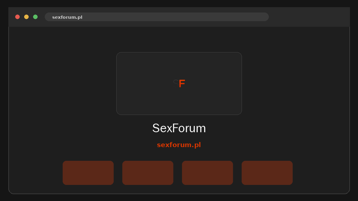 SexForum · Podgląd strony