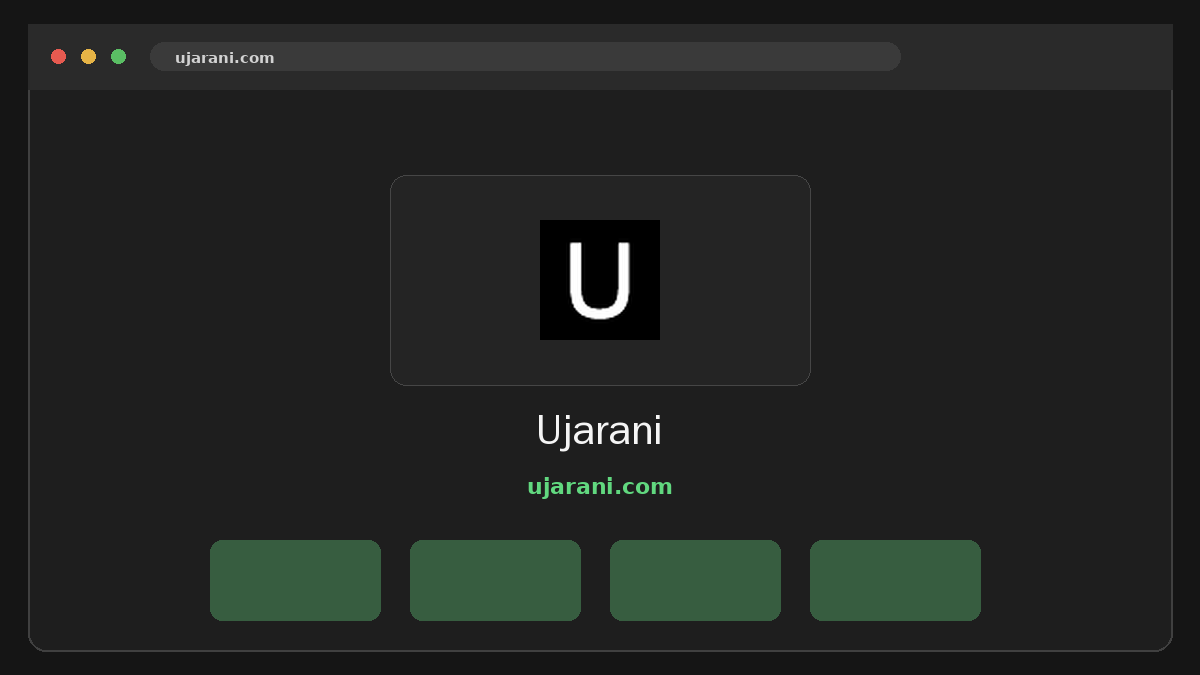 Ujarani · Podgląd strony