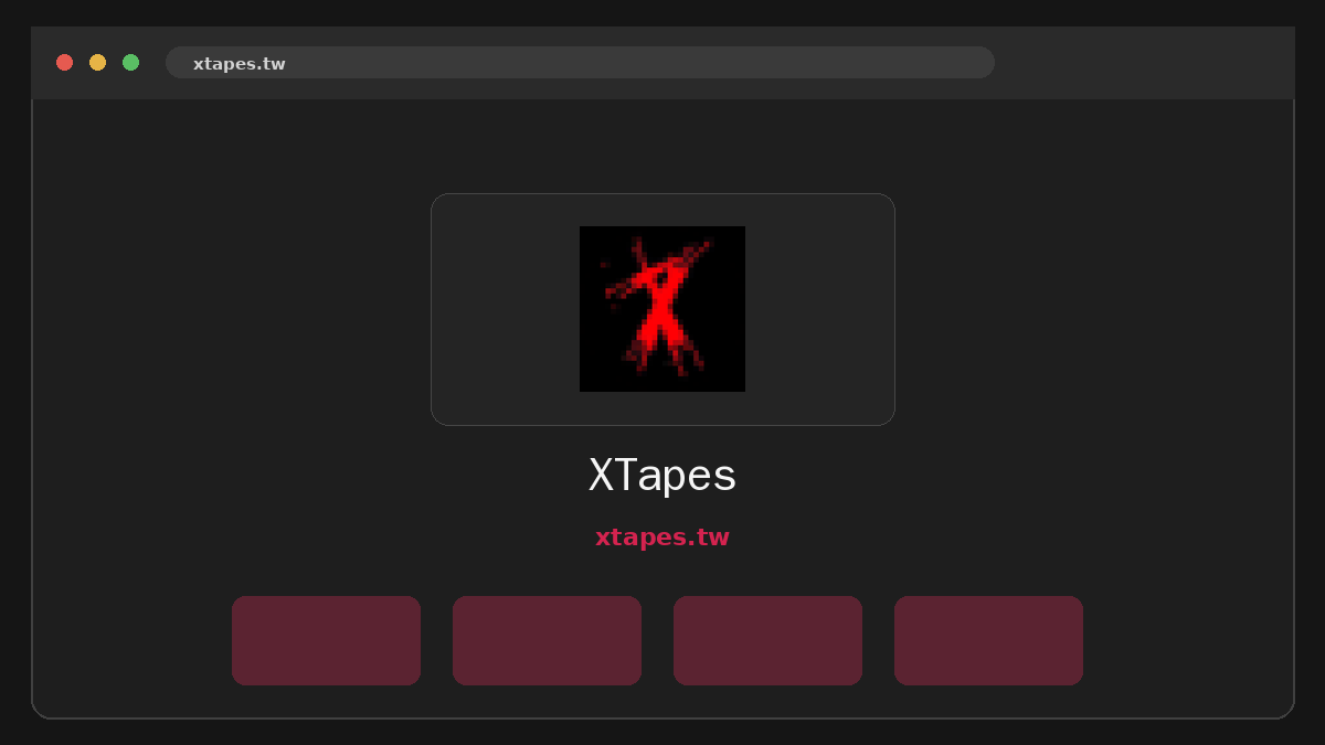 XTapes · Podgląd strony
